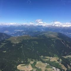 Flugwegposition um 10:13:54: Aufgenommen in der Nähe von 39030 St. Martin in Thurn, Bozen, Italien in 2905 Meter